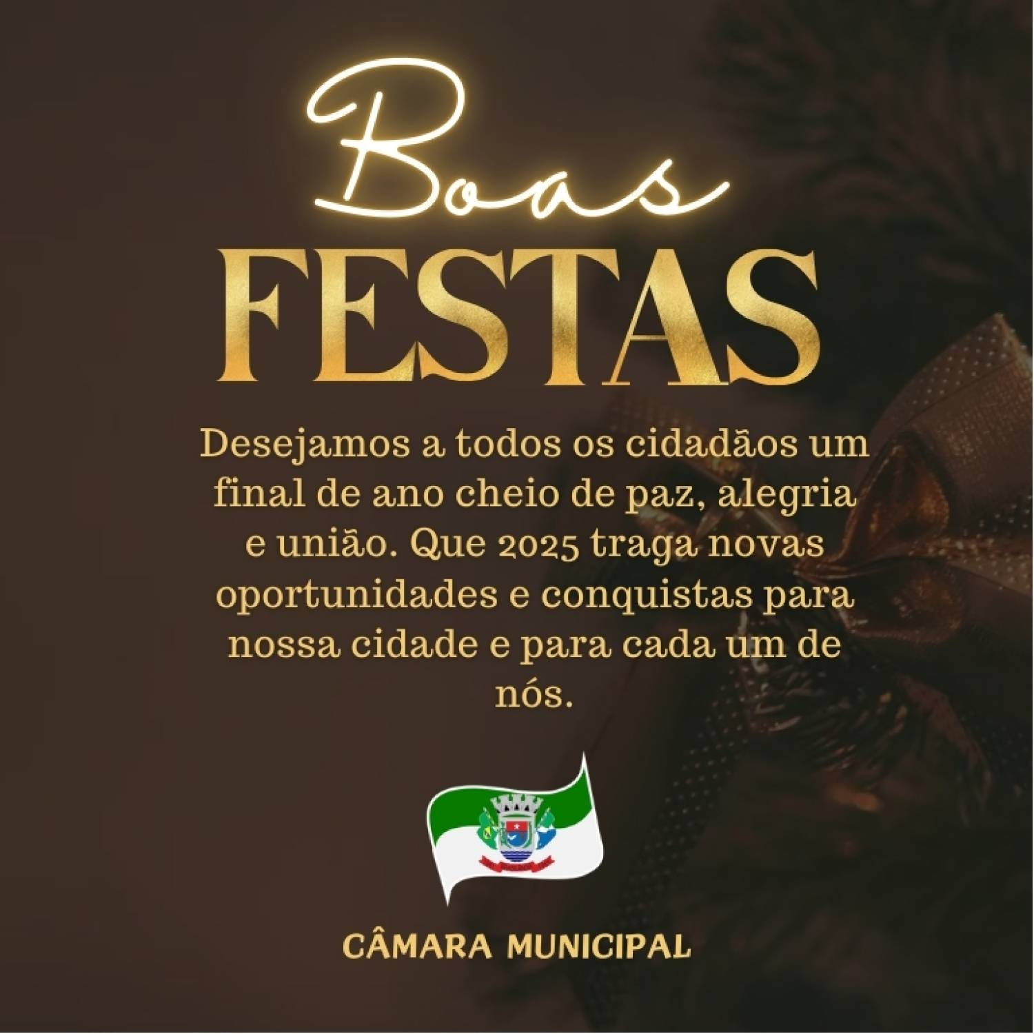 Mensagem de Boas Festas da Câmara Municipal de Brasilândia